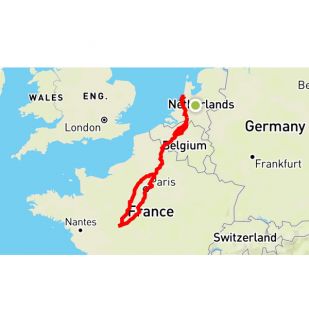 In uw App-store: St. Jacobs fietsroute deel 1