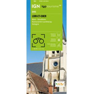 IGN Top100 D41 Loir-et-Cher Blois