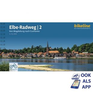 Elbe Radweg deel 2 Magdeburg Cuxhaven Bikeline Fietsgids