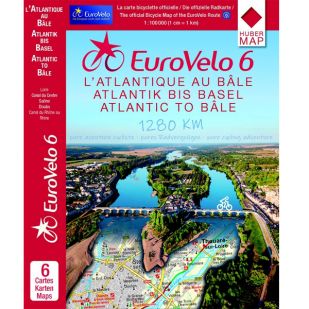 Eurovelo 6: L' Atlantique au Bâle Strecke Frankreich