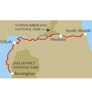 Cycling Hadrian's Cycleway - Cicerone 