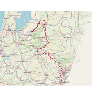 Hanse Radweg Bikeline Fietsgids 