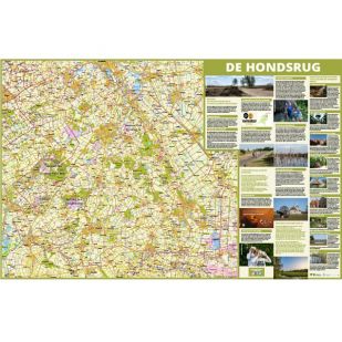 Fietskaart van de Hondsrug