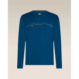 Icebreaker Men 200 Oasis Long Sleeve - Atlantis
