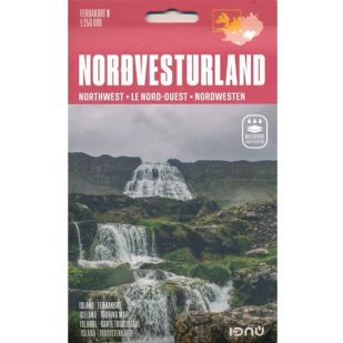 IJsland noord-west Ferdakort 1