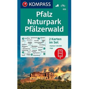 KP826 Pfalz Pfaelzerwald 2-Delig !