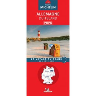 Michelin 718 Wegenkaart - Duitsland 2026