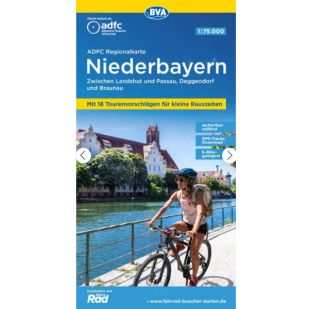 Niederbayern (Regionalkarte)