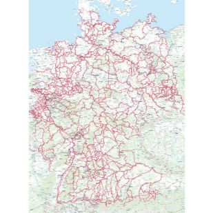 Radfernwege Deutschland Bikeline - Het standaardwerk