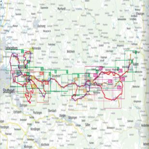 Remstal-Radweg Bikeline Kompakt Fietsgids