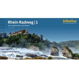 Rhein Radweg 1 Bikeline Fietsgids (2026) 