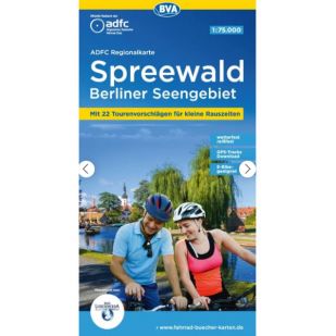 Spreewald / Berliner Seengebiet (Regionalkarte)