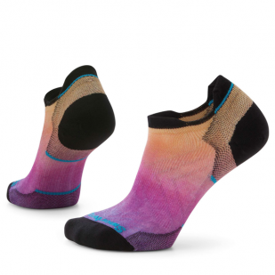 Smartwool Run Zero Cushion Low Ankle met Ombre print voor dames