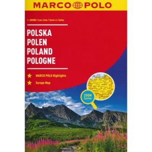 MP Polen Wegenatlas