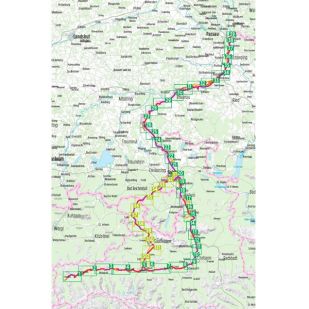 Tauern Radweg Bikeline Fietsgids