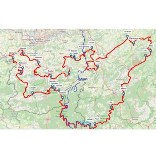 Fietsen langs 25 historische dorpen in Wallonië