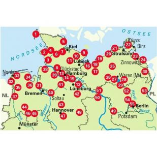Die 55 schönsten E-Bike Touren in Deutschlands Norden