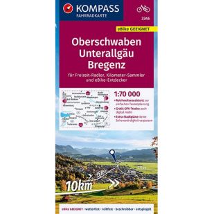 A - KP3345 Oberschwaben - Unterallgäu - Bregenz