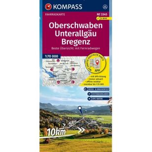 KP3345 Oberschwaben - Unterallgäu - Bregenz