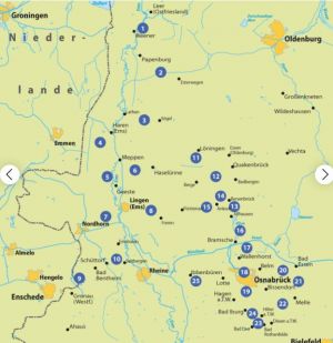 Die 25 schönsten E-Bike Touren Osnabrücker Land und Emsland