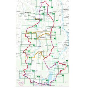 Schlossparkradrunde im Allgäu Bikeline Fietsgids