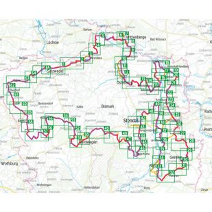 Altmarkrundkurs Bikeline Kompakt fietsgids (2024)