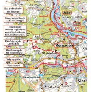 A - Frankisches Seenland (Regionalkarte)