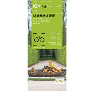 IGN Top100 D75O Ile-de-France Ouest 