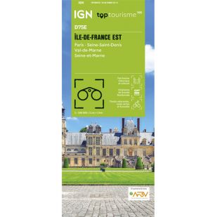IGN Top100 D75E Île-de-France Est 