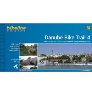 Danube Bike Trail 4 Budapest to Belgrade  Bikeline Fietsgids