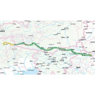 Drau Radweg (Mit Pustertal-Radweg) Bikeline Fietsgids (2023)