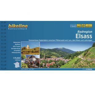 Radregion Elsass  Bikeline Fietsgids (2023)