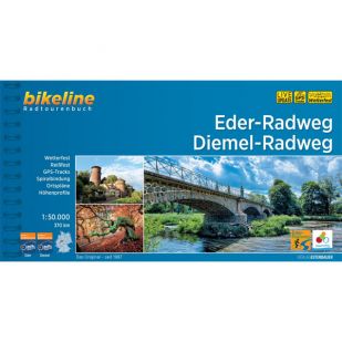 Eder radweg en Diemelradweg Bikeline fietsgids (2023)