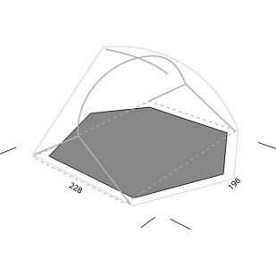 Exped Lyra II Footprint