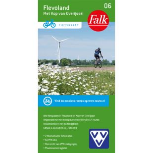 A - Falk Fietskaart 6 Flevoland - Kop van Overijssel (2025)