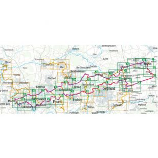 Route der Industriekultur per Rad Bikeline Fietsgids