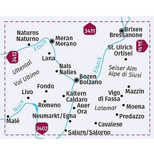 KP3421 Meran - Bozen und Umgebung
