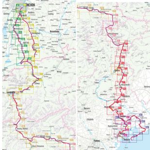 München - Venezia Bikeline Fietsgids (2024)