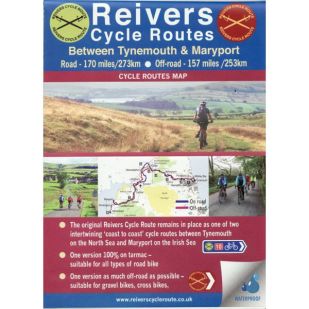 Reivers Cycle Routes Map / Road and Off-Road