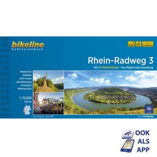 Rhein Radweg 3 Bikeline Fietsgids