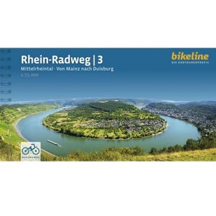 Rhein Radweg 3 Bikeline Fietsgids (2025)