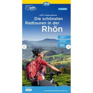 Die schönsten Radtouren in der Rhön (Regionalkarte)